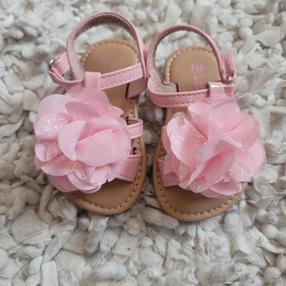 New Laura Ashley Infant Girl Sandal Size 5
